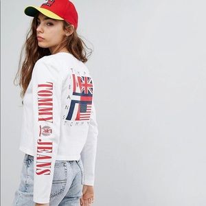 Tommy jeans crop top
